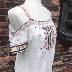 Miss Me - Cold Shoulder Blouse